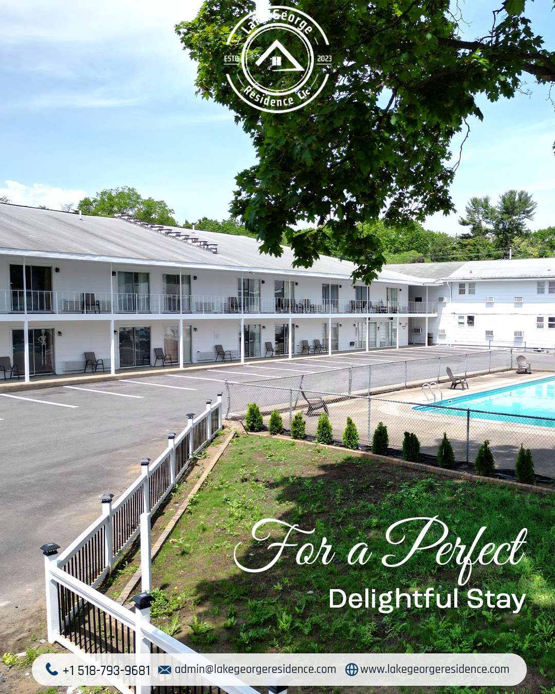 Lake George Residence Motel room