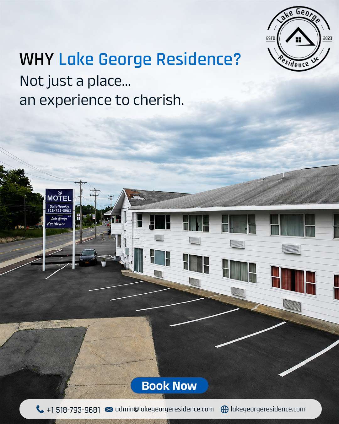 Lake George Residence Motel room