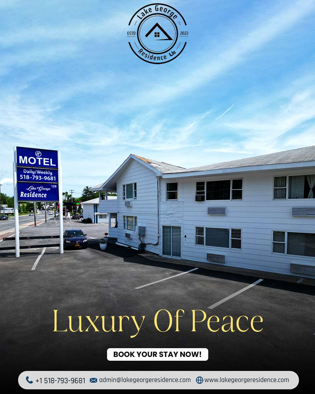 Lake George Residence Motel room